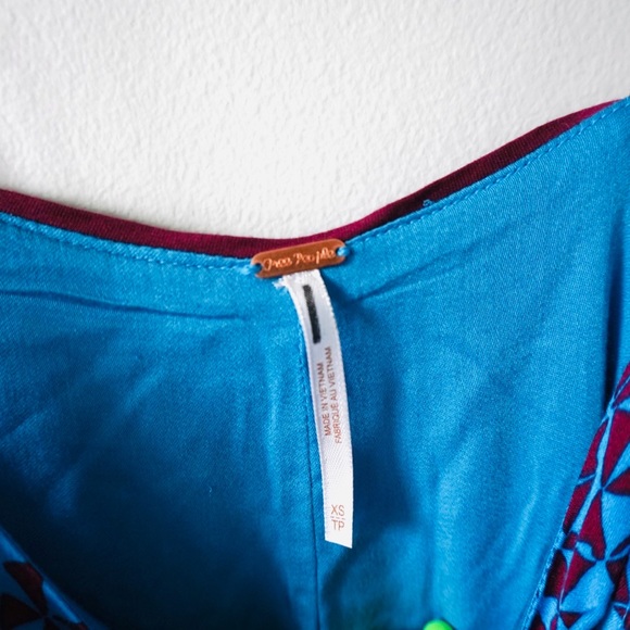 FREE PEOPLE MINI DRESS XS - Picture 9 of 14